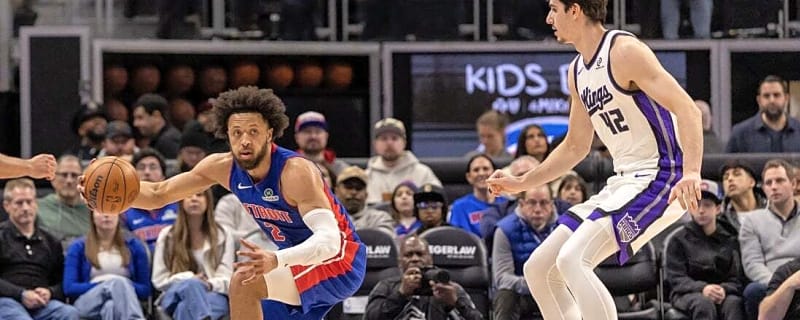 Cade Cunningham drops 29 points as Pistons rout sputtering Kings