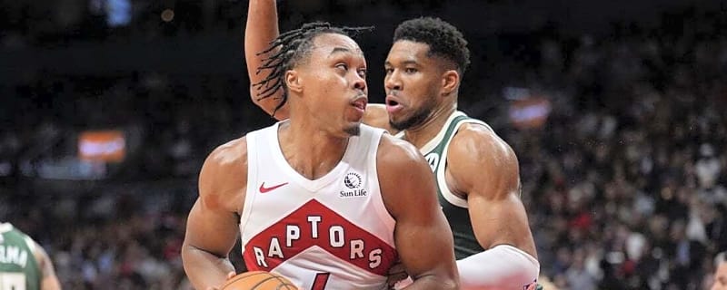 Scottie Barnes, RJ Barrett lead red-hot Raptors in rout of Milwaukee