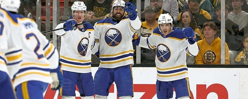 Sabres build early lead, eliminate Bruins in Game 6