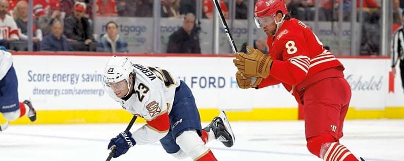 Carter Verhaeghe carries Panthers to comeback win over Wings