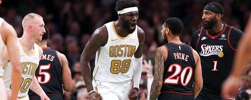 Neemias Queta's big effort lifts Celtics over 76ers