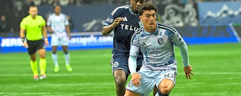 Daniel makes 6 saves as San Jose hands Vancouver first '26 loss