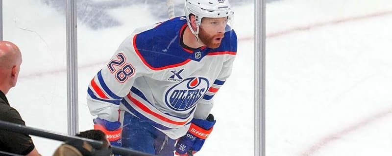 Oilers F Connor Brown out for Game 4 vs. Stars