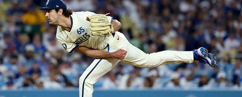 Dodgers adjust pitching staff again, recall RHP Wyatt Mills