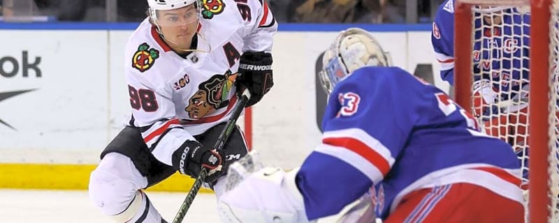 Young Blackhawks visit Devils, hope to 'grow and get better'