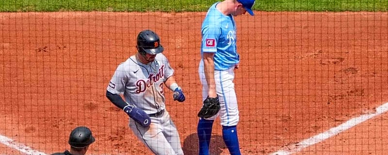 Tigers score on wild pitch, hold on for 1-0 victory over Royals