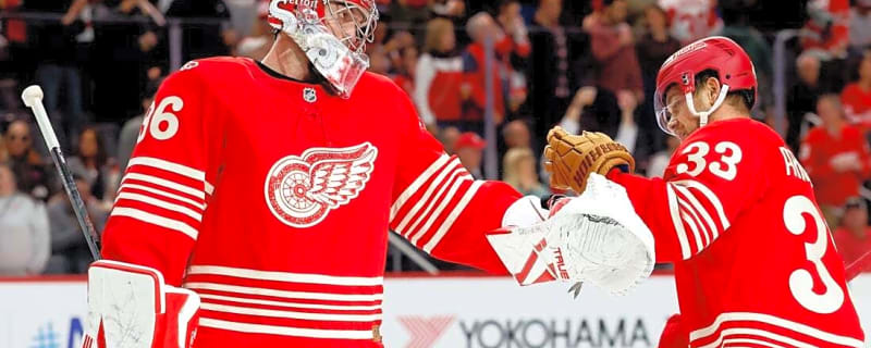 Red Wings take down Blackhawks behind Viktor Arvidsson’s hat trick