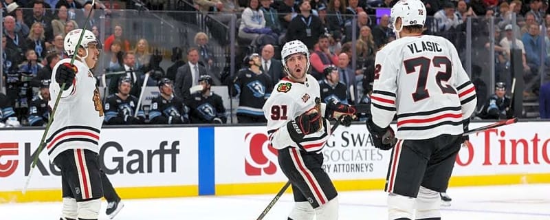 Connor Bedard's OT goal lifts Blackhawks past Mammoth
