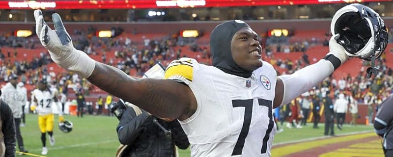 Steelers starting LT Broderick Jones (neck) placed on injured reserve