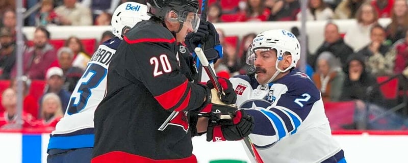 Seth Jarvis nets hat trick as Hurricanes pound Jets