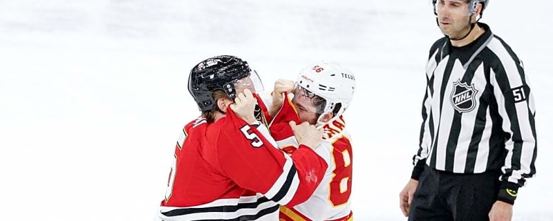 Early special-teams goals propel Flames past Blackhawks