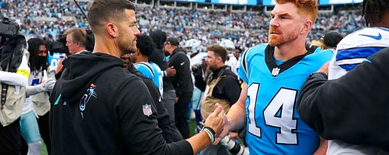 Andy Dalton slated to start for Panthers with Bryce Young ailing