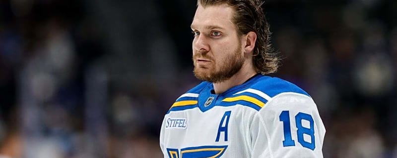 Blues F Robert Thomas on leave for personal matter