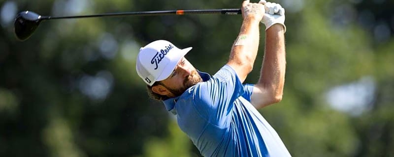 Cameron Young on top as Wyndham Championship halted by lightning