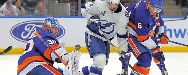 Ilya Sorokin, Islanders snap Lightning&#39;s 7-game win streak