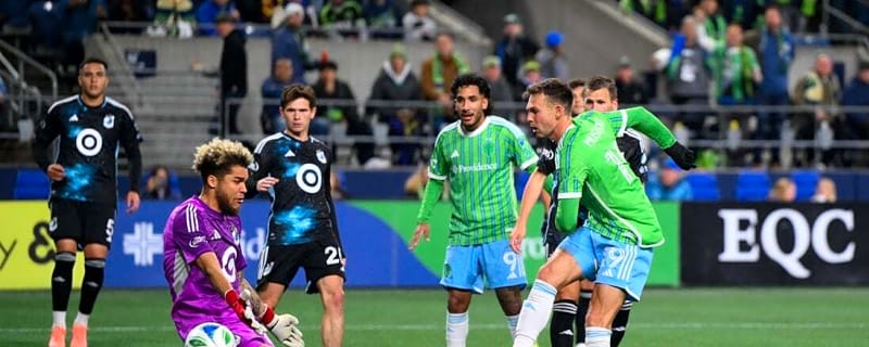 Behind Obed Vargas&#39; brace, Sounders level series with Loons