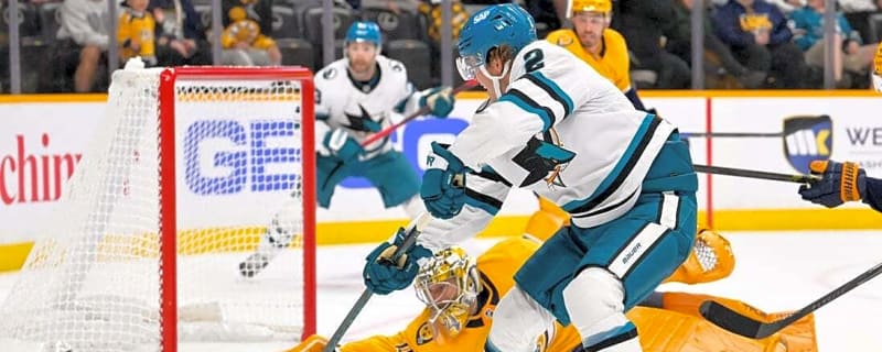 Sharks pull out win over Predators in shootout