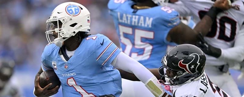 Winless Titans sticking with QB Cam Ward despite being last in points