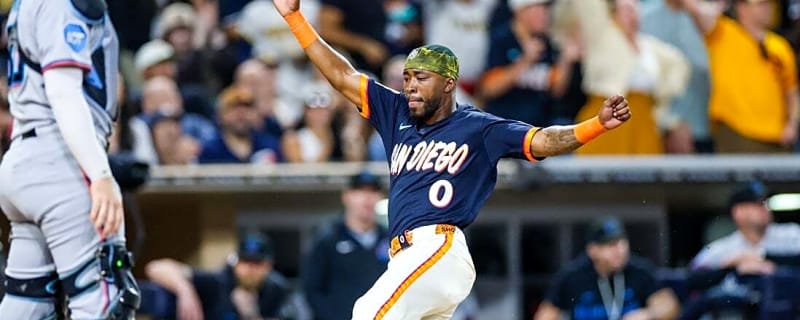 Padres blast Marlins to draw even in wild-card race