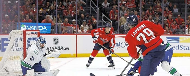 Early second period flurry propels Capitals past Kraken