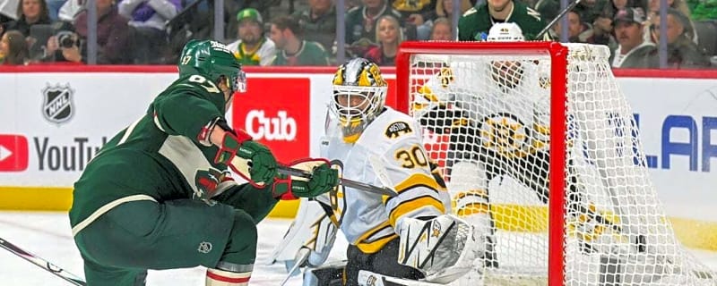 Kirill Kaprizov, Wild overcome slow start to blow past Bruins