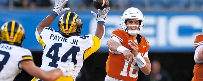 Arch Manning (4 TDs), No. 13 Texas slam door on No. 18 Michigan