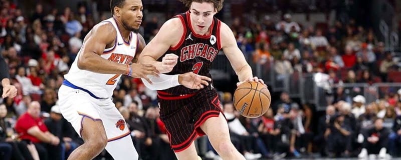 Josh Giddey&#39;s career night keeps Bulls unbeaten vs. Knicks