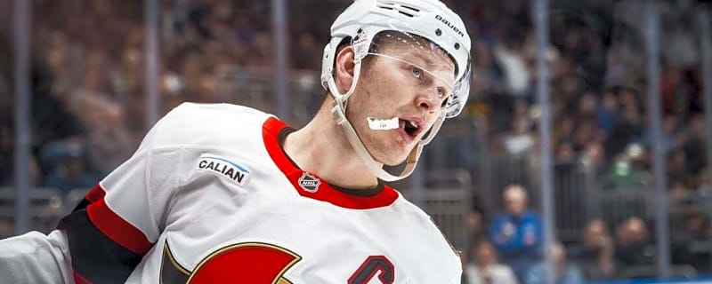Sens' Brady Tkachuk fined after bizarre bench slashing