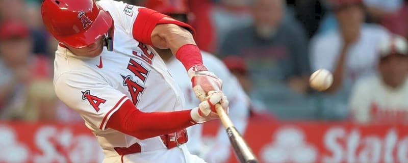 Logan O&#39;Hoppe powers Angels in rout of Astros