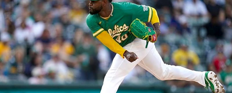 Athletics RHP Luis Severino exits after 1 inning with injury