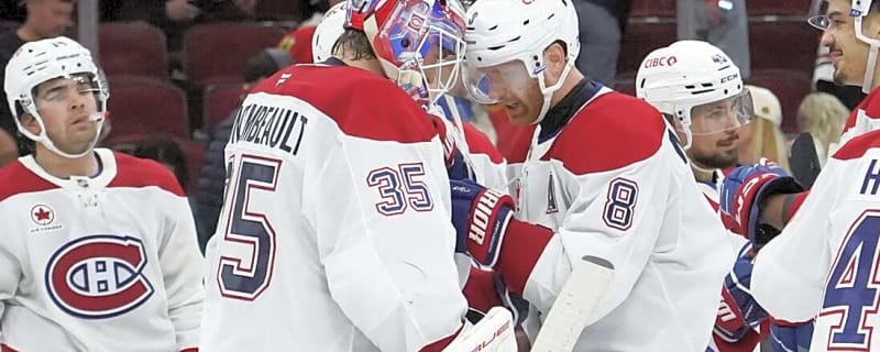 Canadiens&#39; Kaiden Guhle scores in final seconds to beat Blackhawks