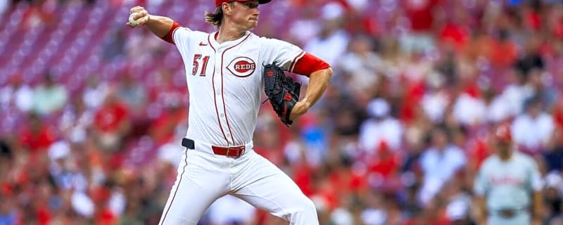 Brady Singer throws six shutout innings in Reds&#39; win over Phillies