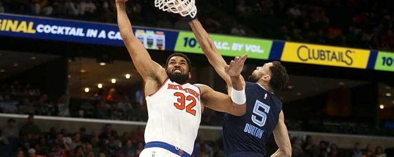 On fire in 1st half, Knicks halt skid in win vs. Grizzlies