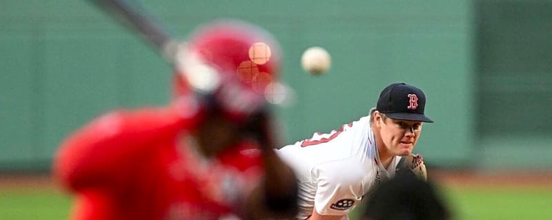 Red Sox RHP Richard Fitts gets a second chance against Angels