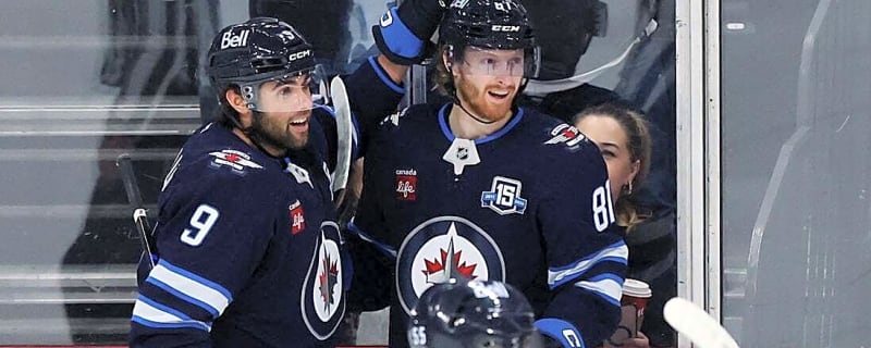 Mark Scheifele tallies goal, 2 assists in Jets' win over Knights