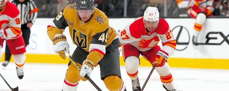 Golden Knights pour it on Flames, continue point streak