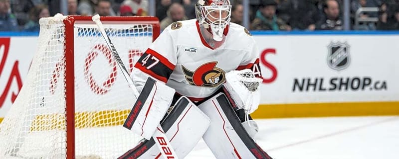 NHL roundup: James Reimer, surging Senators shut out Canucks