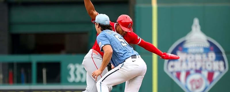 Nationals blow another lead, then beat Angels