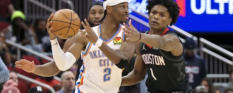 Thunder break open tight game in 4th, take down Rockets