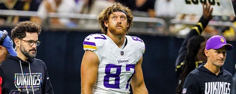 Vikings TE T.J. Hockenson (concussion) out vs. Saints