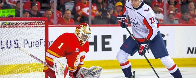 Aliaksei Protas' goal breaks tie, lifts Capitals past Flames