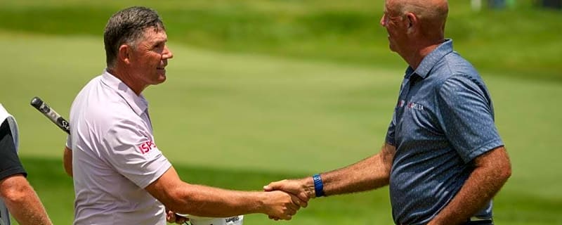Stewart Cink, Padraig Harrington prepared for another U.S. Senior Open showdown