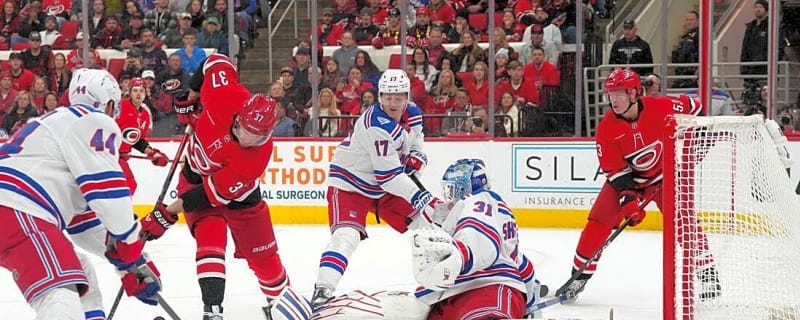Hurricanes complete comeback with overtime win vs. Rangers
