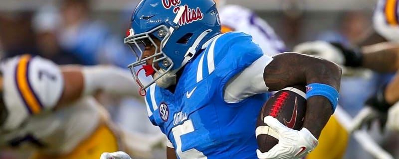 Report: Ole Miss RB Kewan Lacy (shoulder) uncertain to face Florida