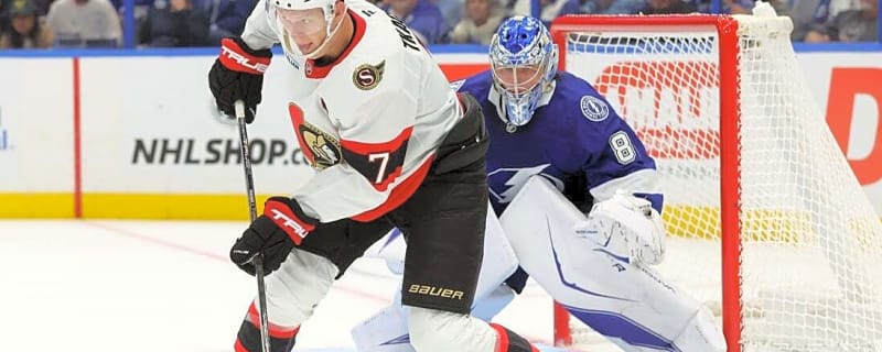 Senators captain Brady Tkachuk out 6-8 weeks due to thumb surgery