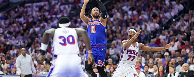 Knicks chase sweep of 76ers as conference finals beckon