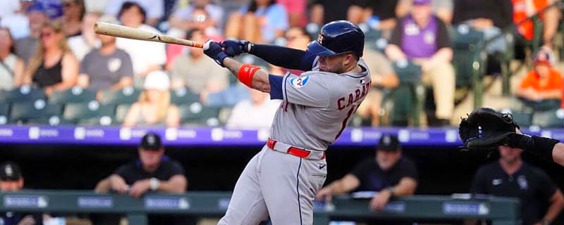 Astros ride Victor Caratini&#39;s slam to victory over Rockies