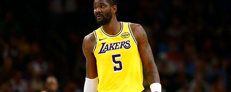 Lakers' Deandre Ayton (knee) leaves game against Nuggets