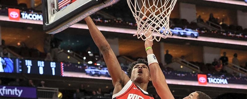 Alperen Sengun, Amen Thompson carry Rockets past Mavericks