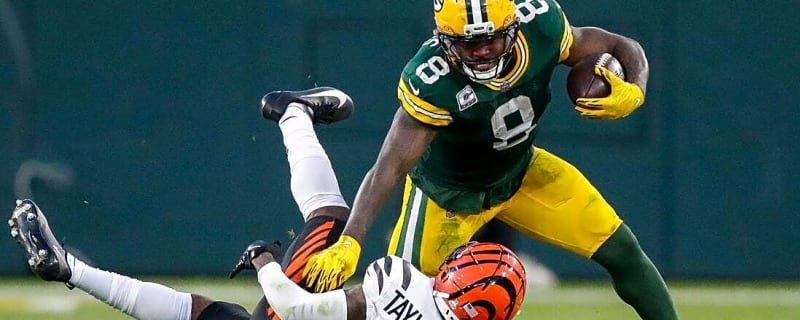 Packers RB Josh Jacobs out of jail, investigation ongoing